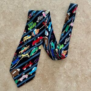 Nicole Miller Vintage Silk Drawing Tie